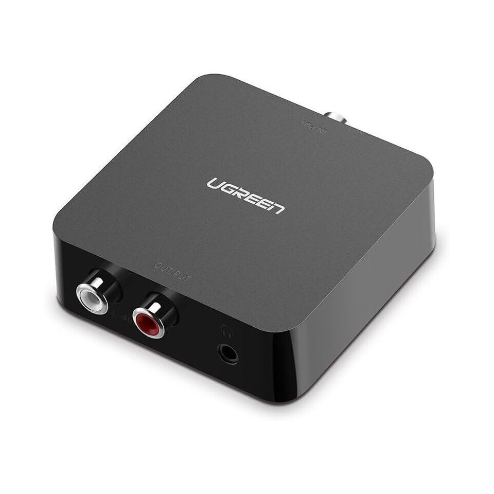 Audio konverter UGREEN 30523 Digitalni (Toslink/Coaxial) na Analogni (RCA/3.5mm)-0