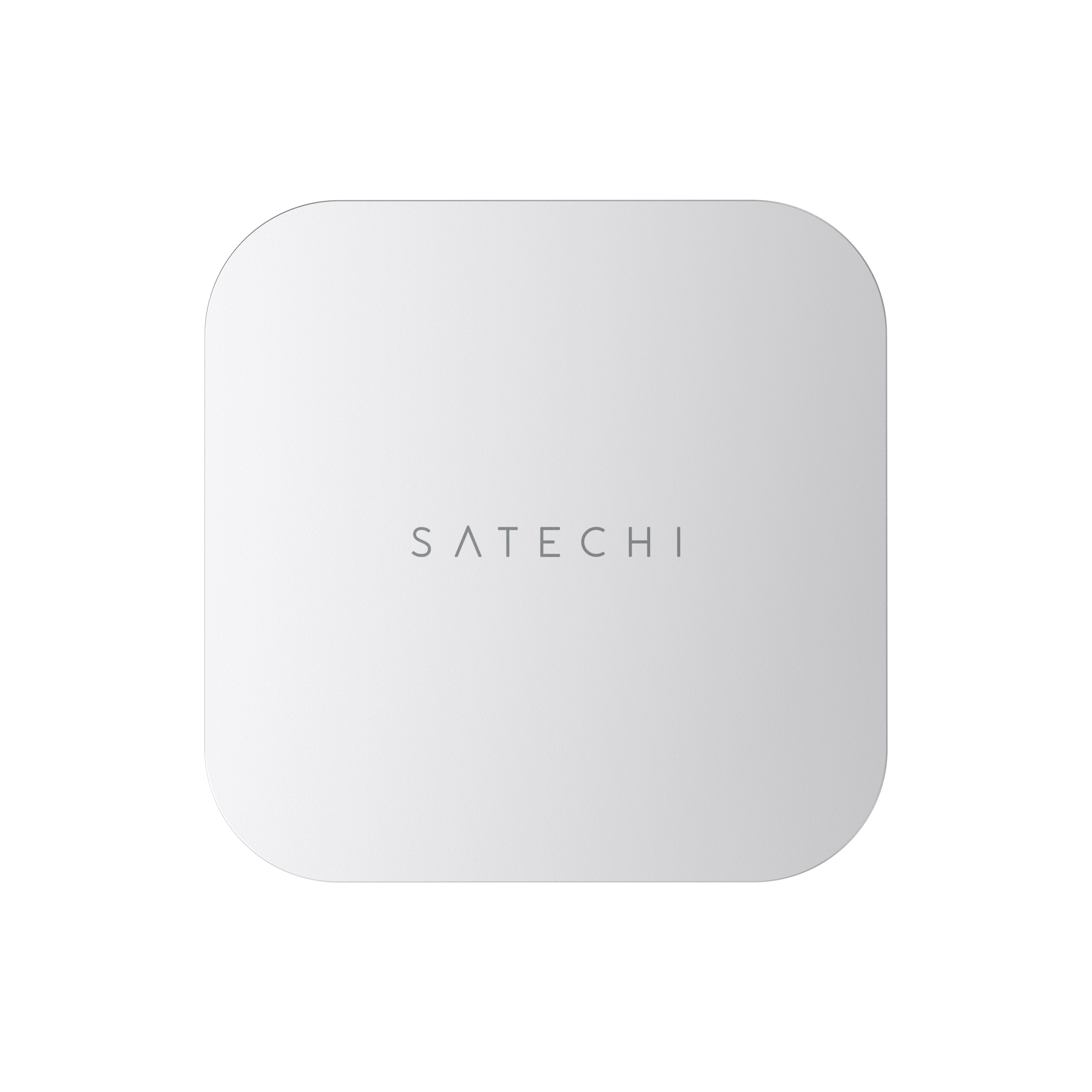 Docking stanica SATECHI Thunderbolt 5 CubeDock s kućištem za SSD (140W), srebrna boja-9