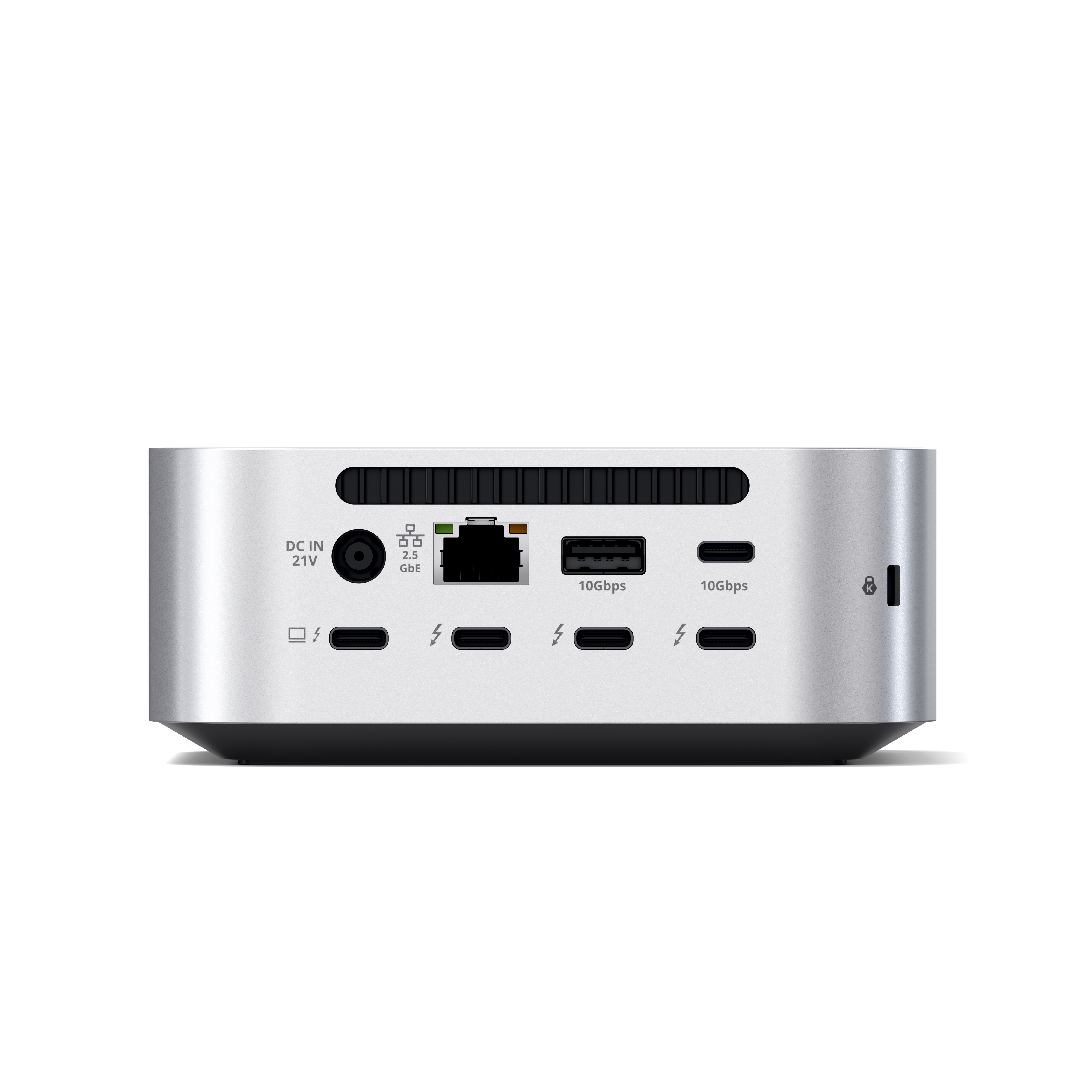 Docking stanica SATECHI Thunderbolt 5 CubeDock s kućištem za SSD (140W), srebrna boja-2
