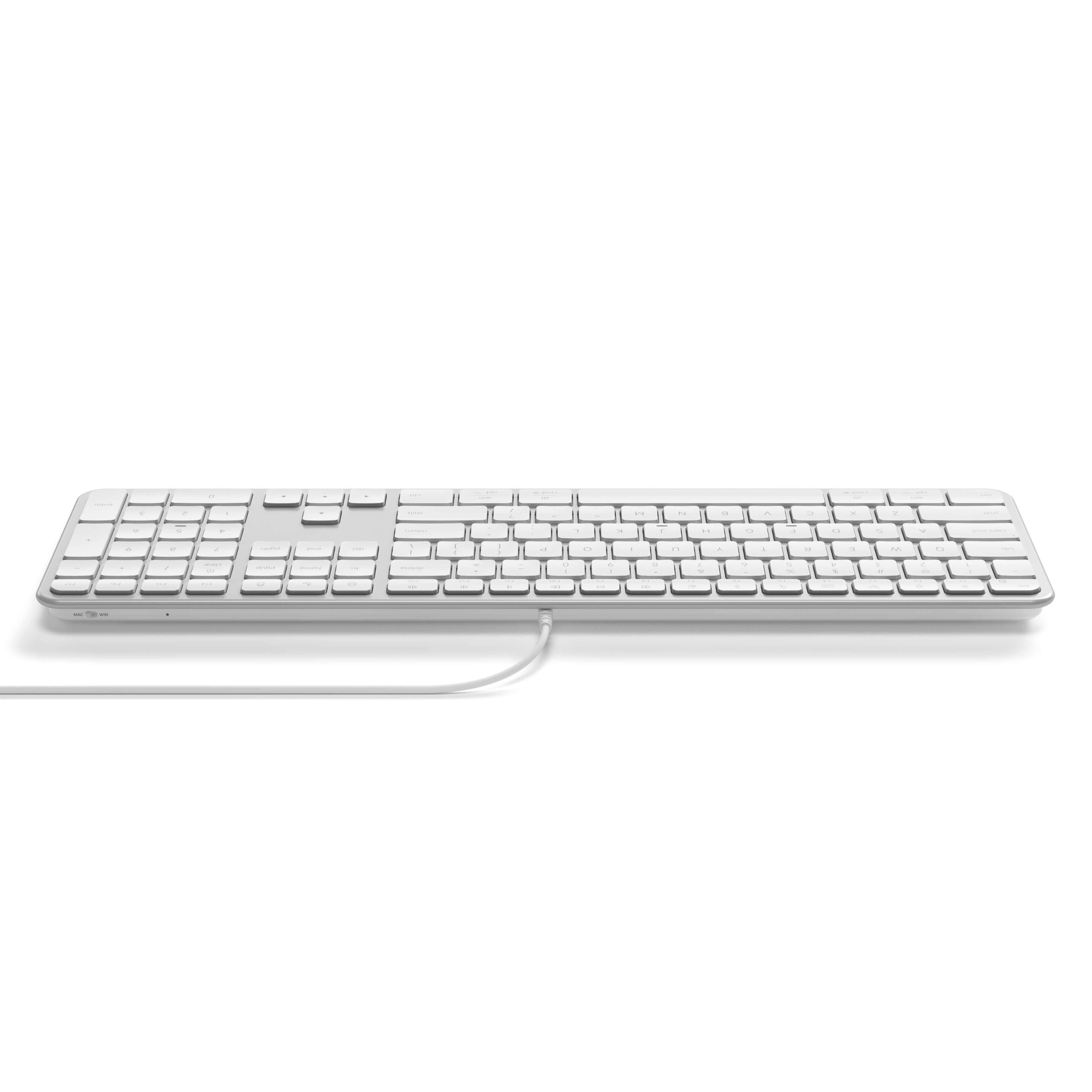 Satechi Slim LX3 Wired Keyboard - US English - Silver-6