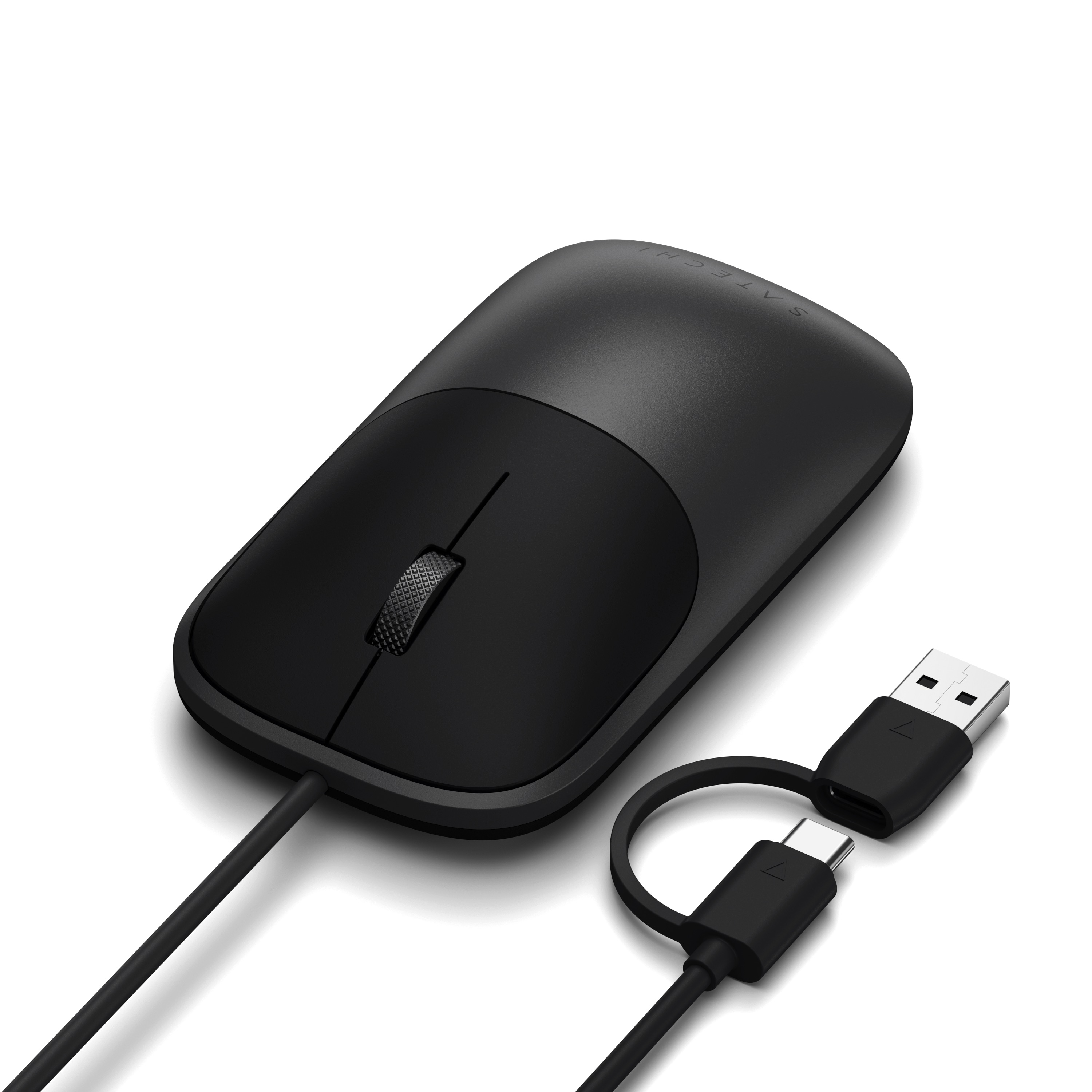 Satechi Slim LX Wired Mouse - Space Black-6