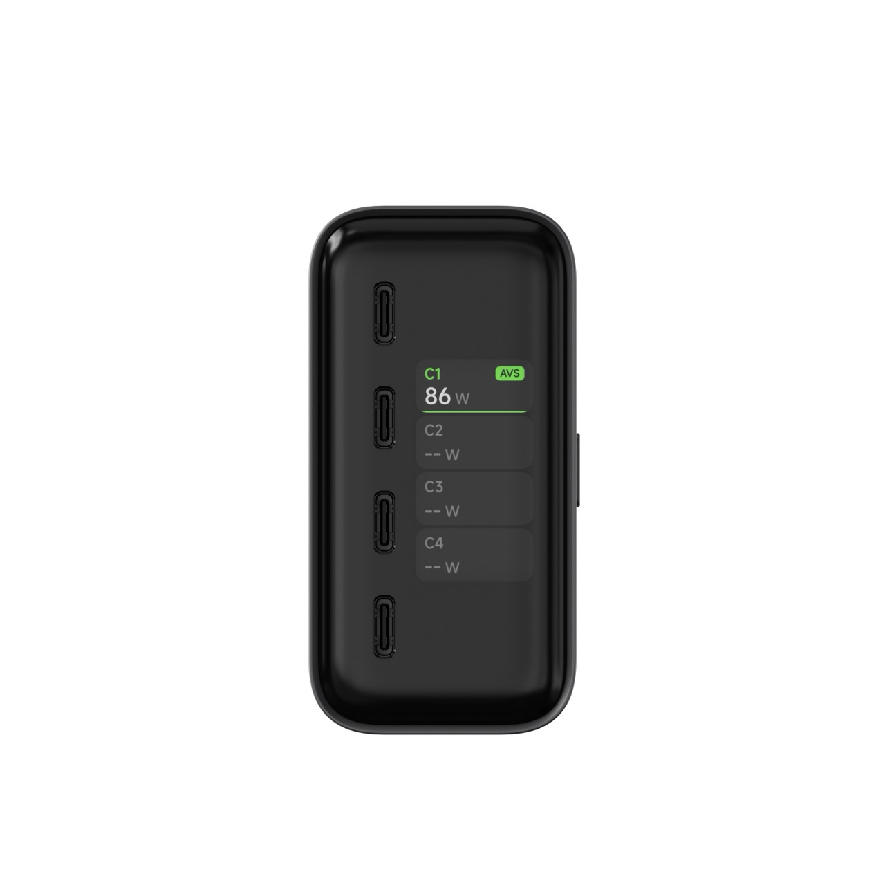 Satechi ChargeView 140W Desktop Charger(4xUSB-C) - Space Black-1