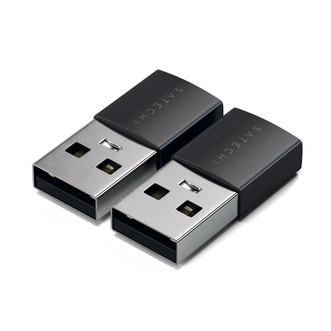 Adapter SATECHI 2-u-1 USB-A na USB-C (Space Black)-6