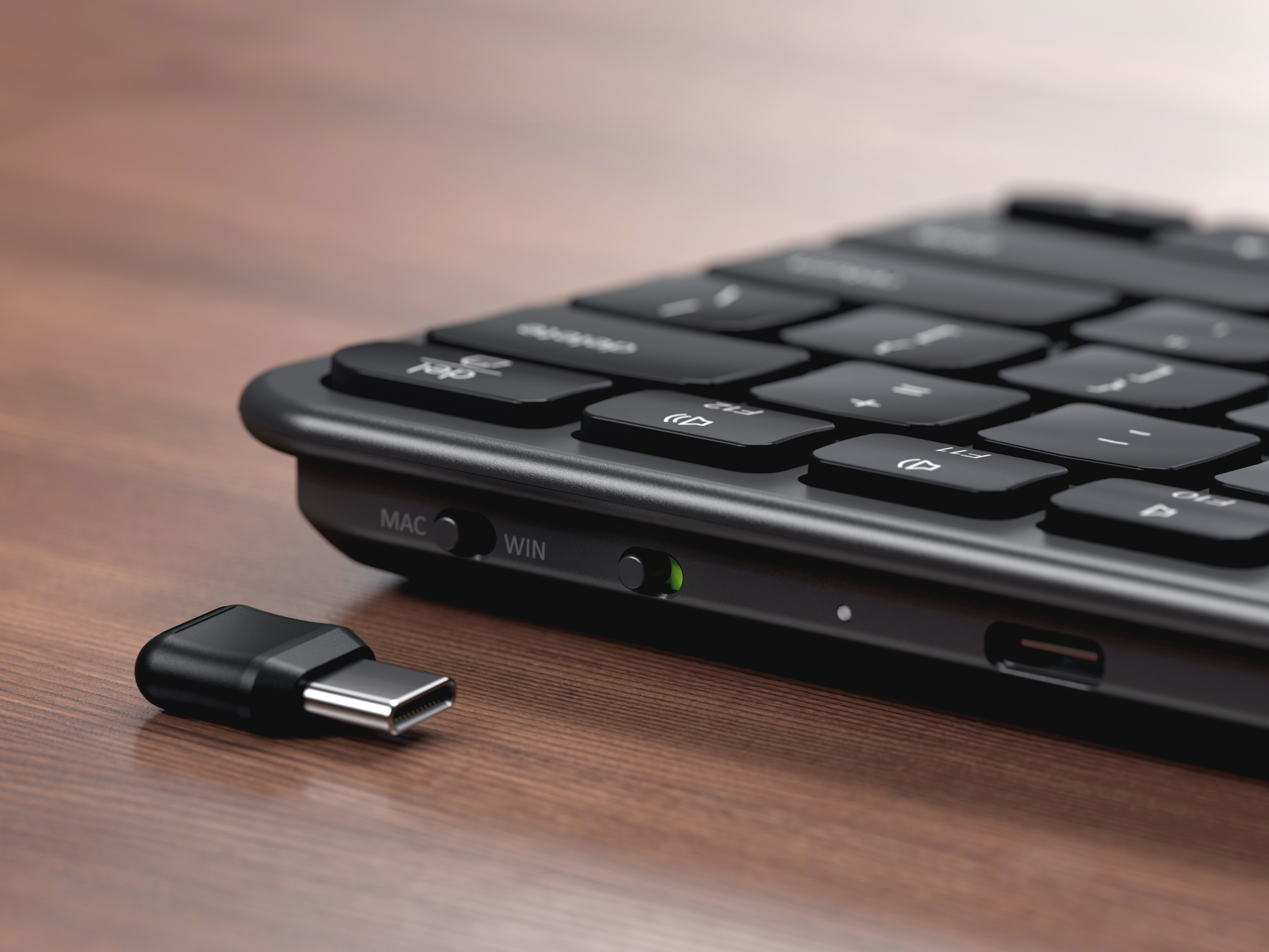 Bežična tipkovnica SATECHI Slim X1 Bluetooth (US Layout), svemirski crna boja-4