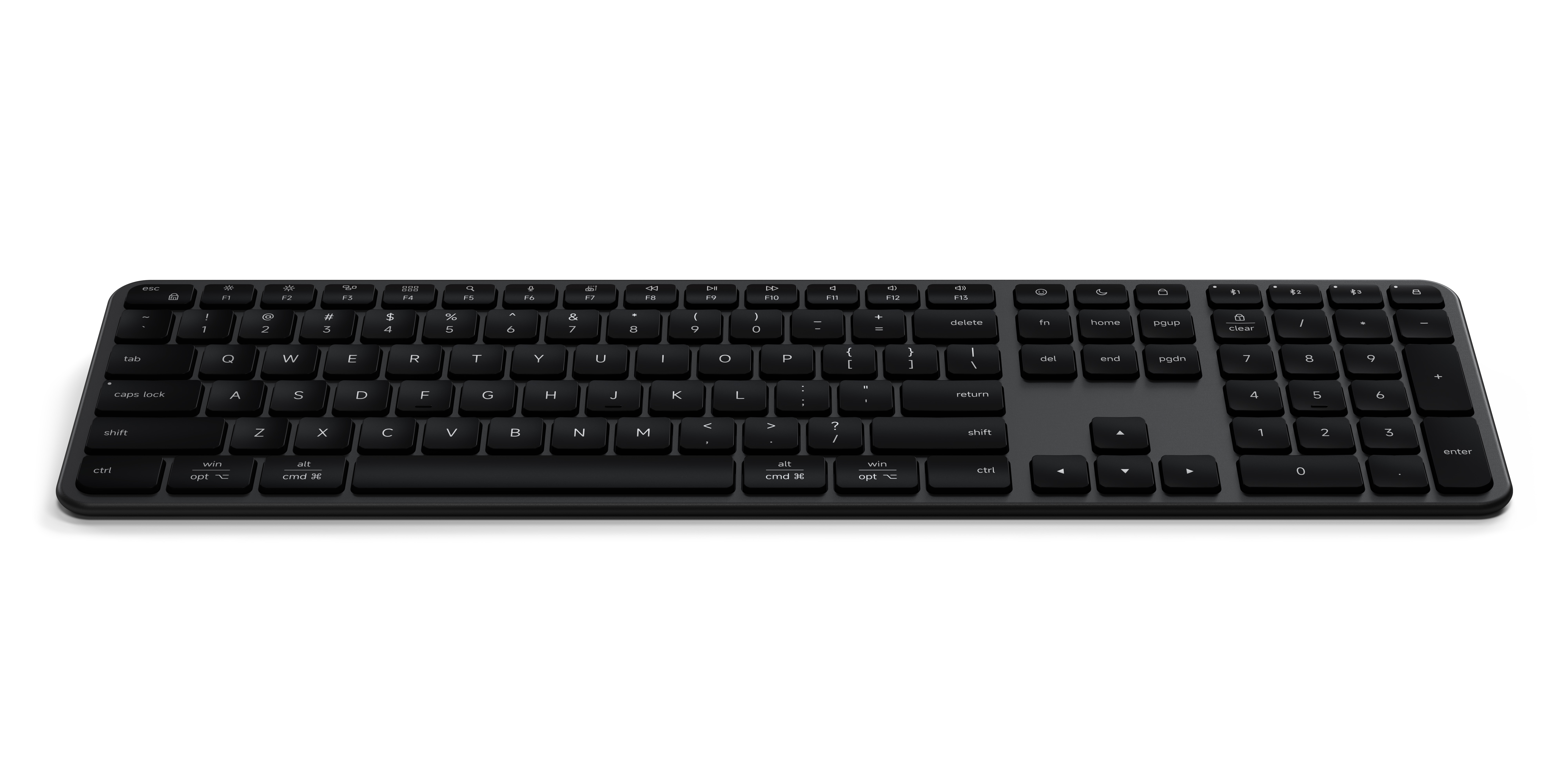 Satechi Slim EX3 Wireless Keyboard - US English - Space Black-7