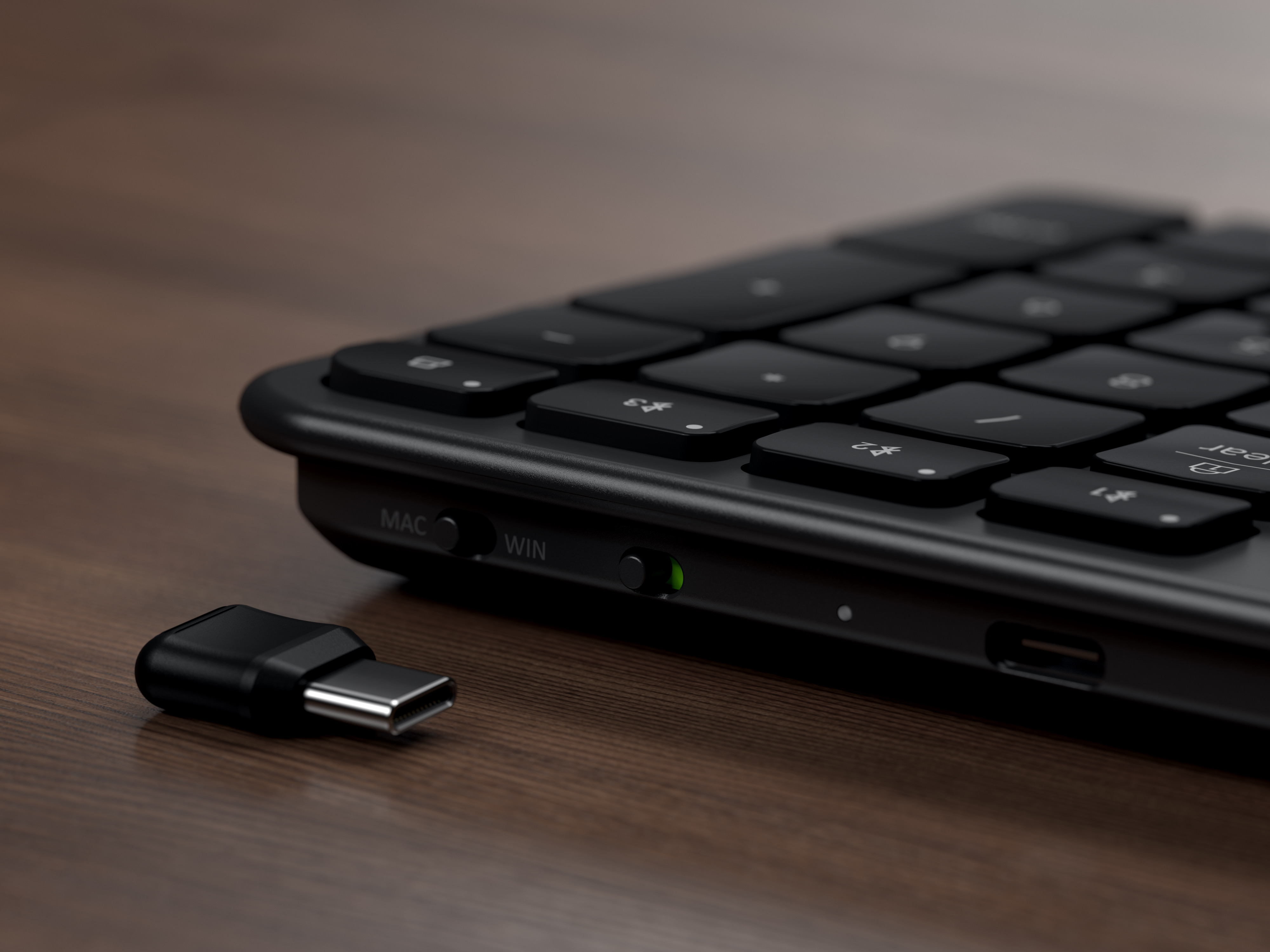 Satechi Slim EX3 Wireless Keyboard - US English - Space Black-3
