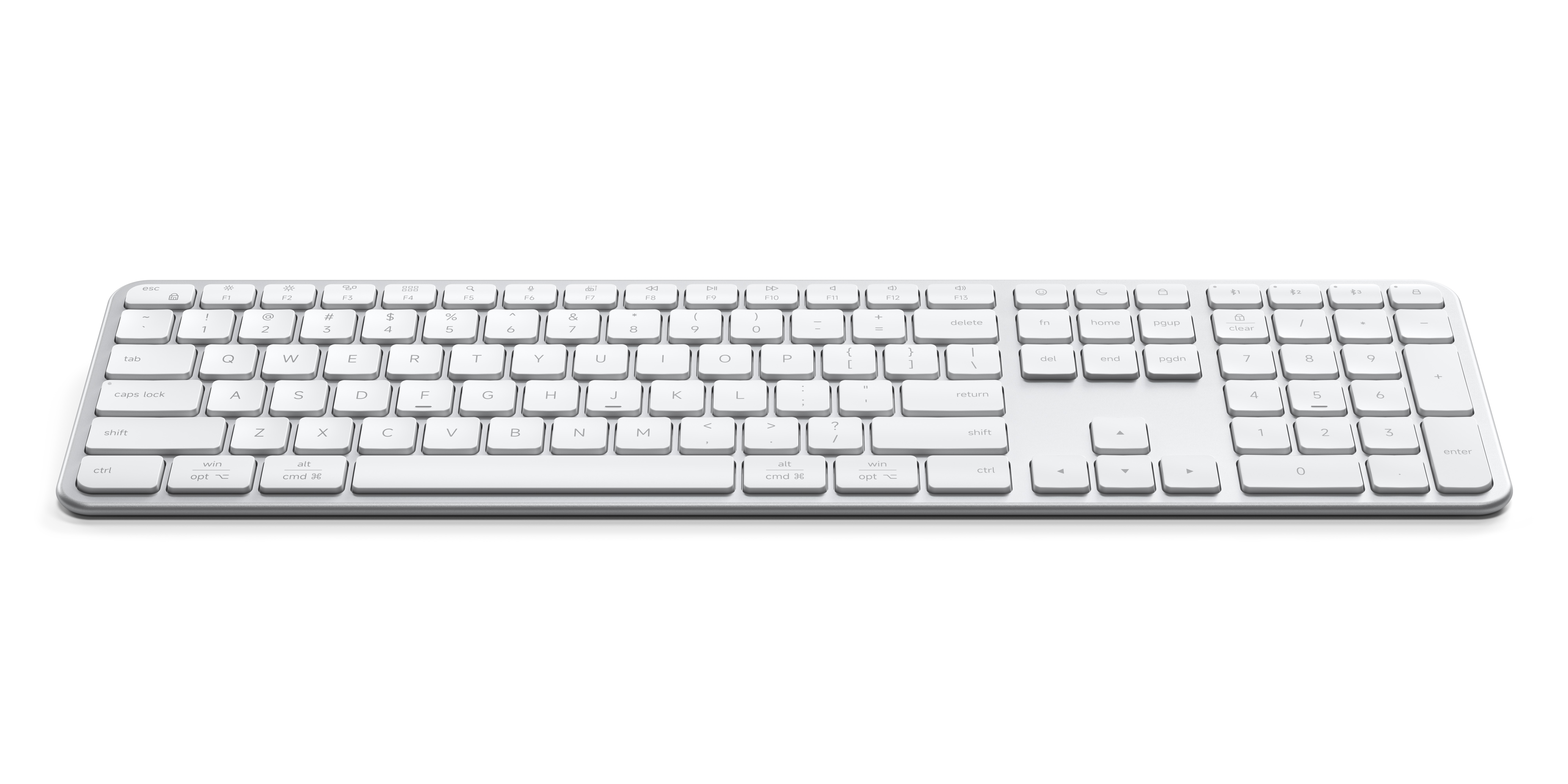 Bežična tipkovnica SATECHI Slim X3 Bluetooth (US layout, srebrna boja)-5