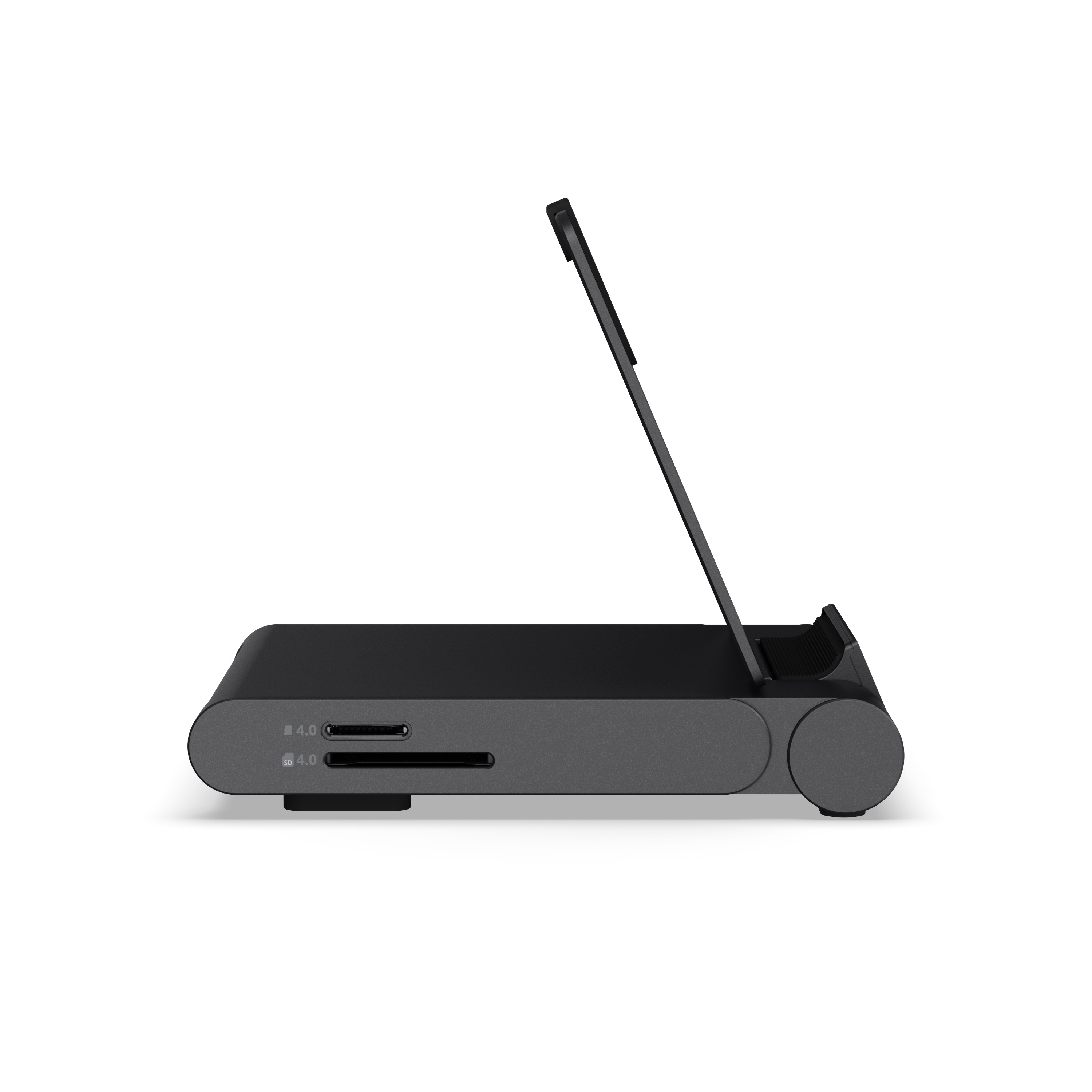 Sklopivi stalak i USB-C hub SATECHI On-the-Go Multiport Adapter, svemirska siva boja-3