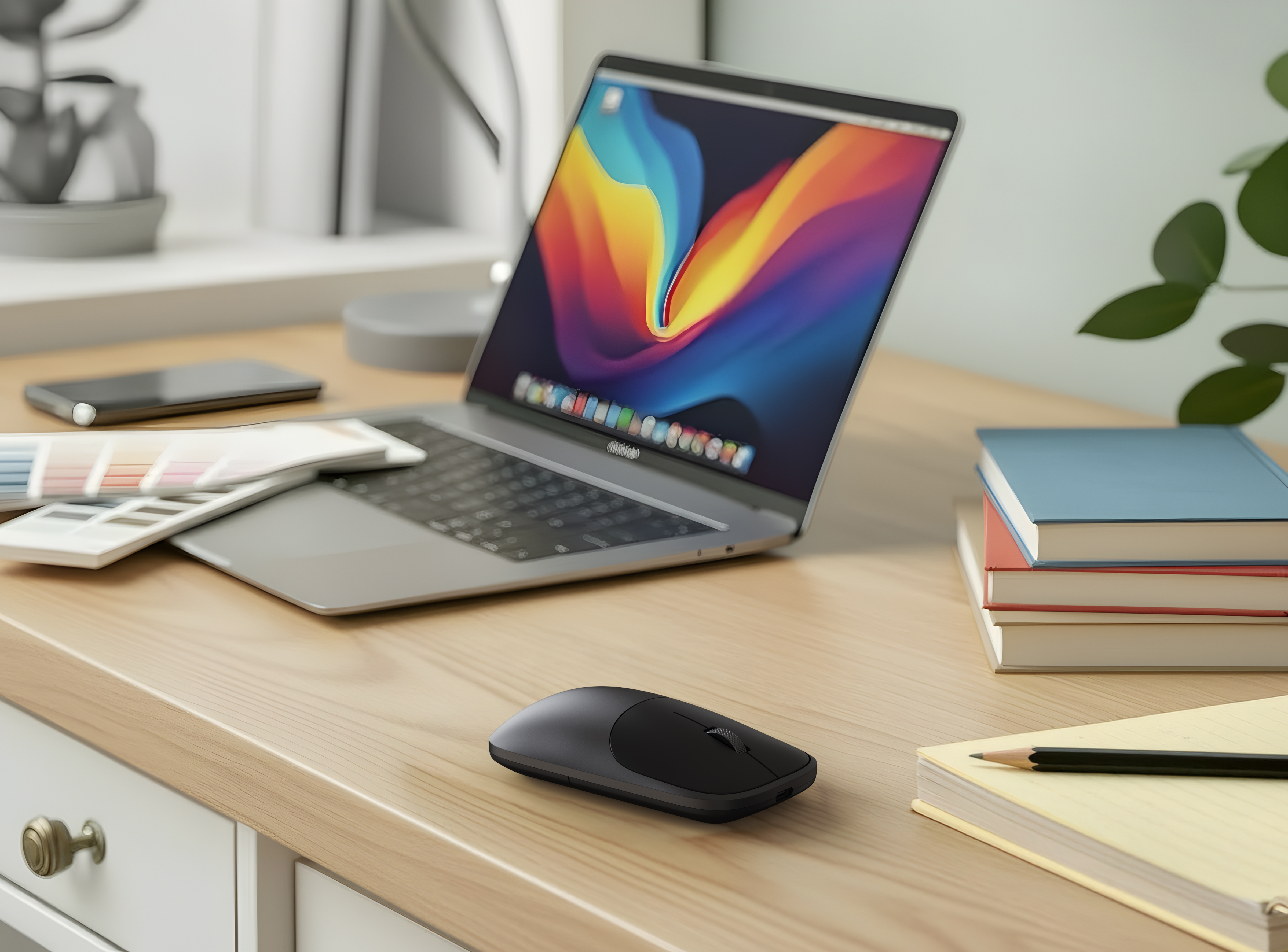 Satechi Slim EX Wireless Mouse - Space Black-4