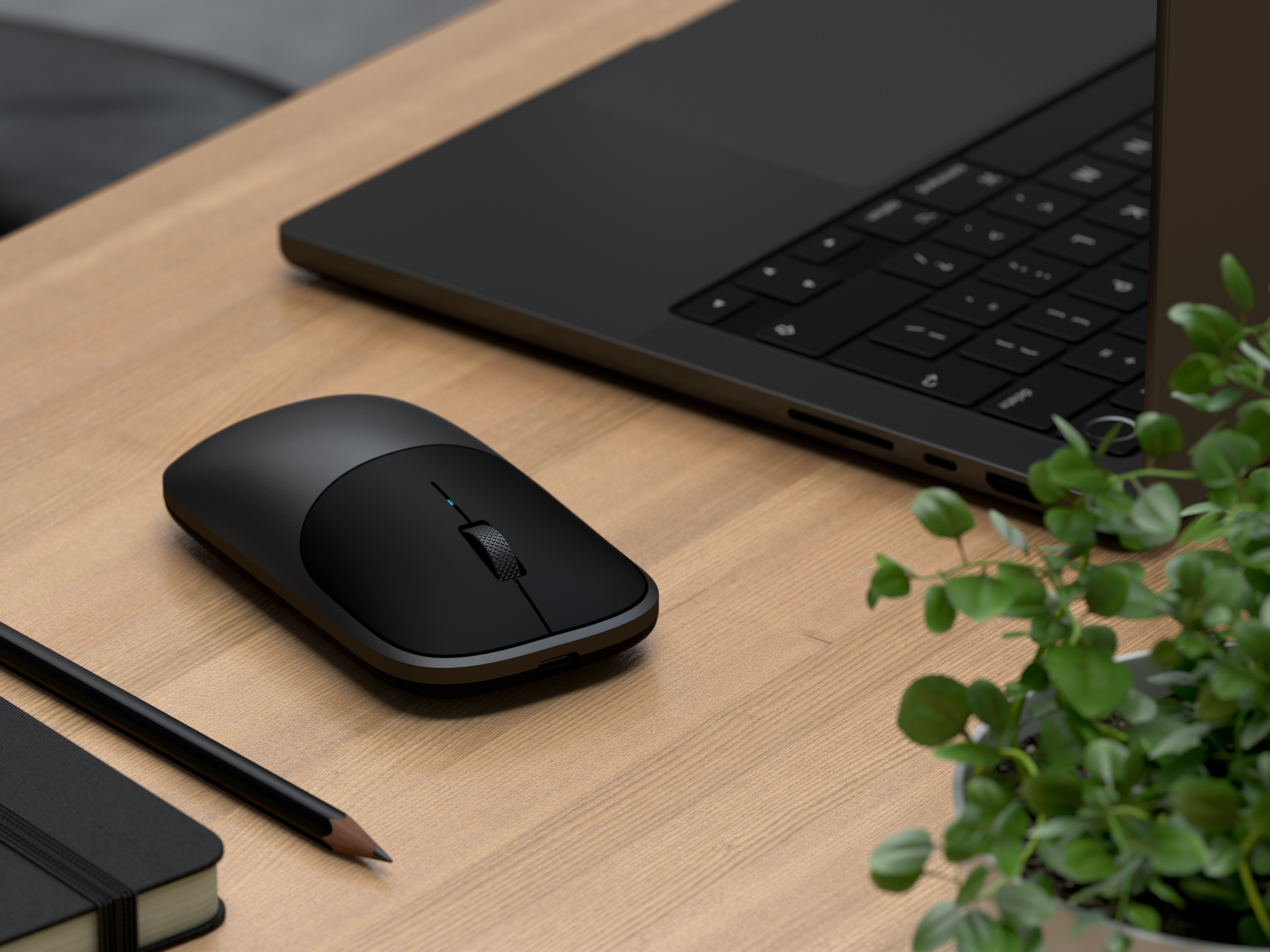 Satechi Slim EX Wireless Mouse - Space Black-1