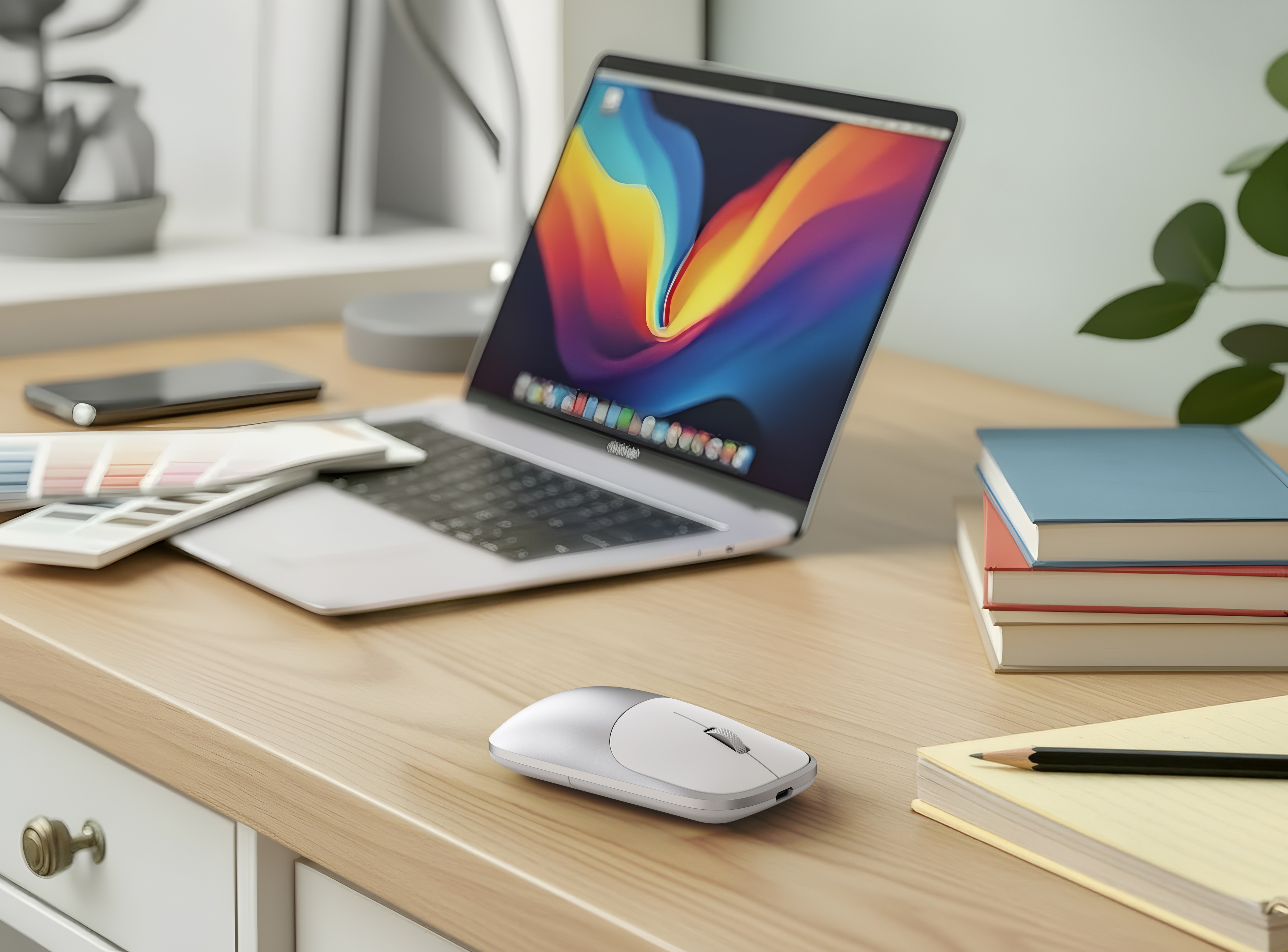 Satechi Slim EX Wireless Mouse - Silver-1