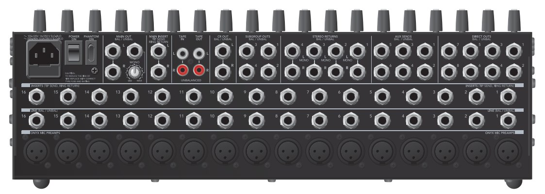 Audio mikser MACKIE 1604VLZ4, 16-kanalni-1