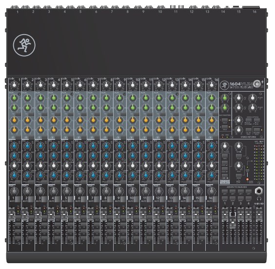 Audio mikser MACKIE 1604VLZ4, 16-kanalni-0