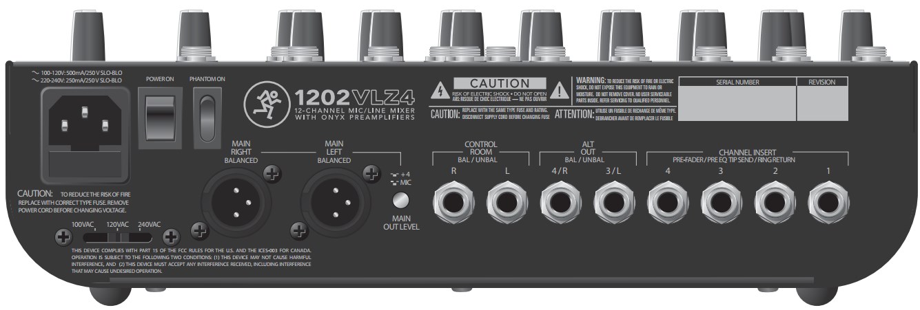 Audio mikser MACKIE 1202VLZ4-1