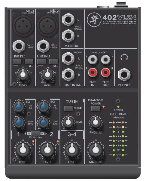 Audio Mikser MACKIE 402VLZ4-0