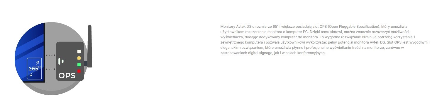Profesionalni monitor AVTEK DS2 43, 43" UHD 4K, 24/7 rad, 500 nita-5