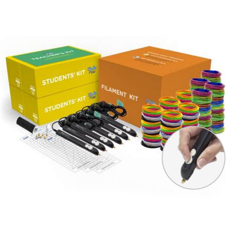 3D olovka 3DOODLER Flow (EDU), crna boja-0