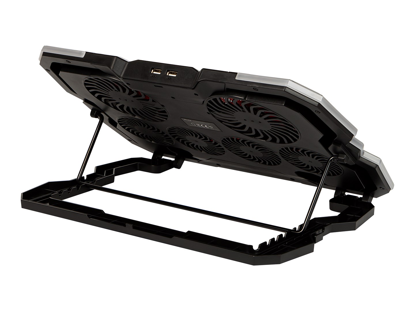 Postolje za hlađenje laptopa BLOW 6 FAN VORTEX RGB, 15.3"-2