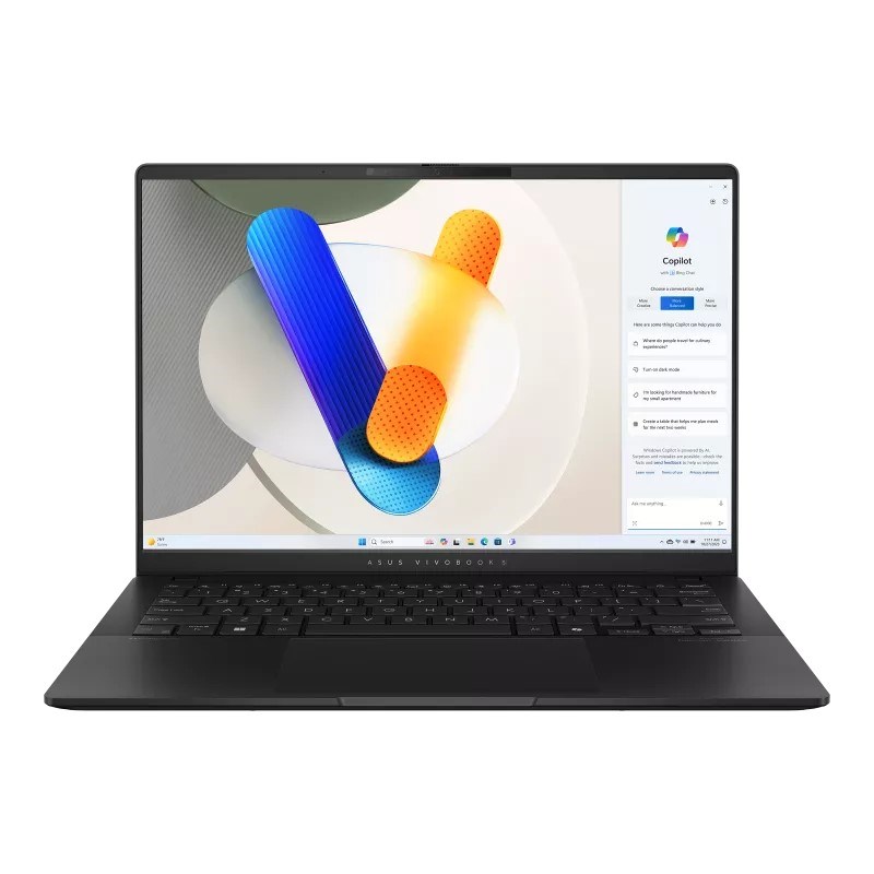 Laptop ASUS Zenbook S 14 OLED S5406MA (14", OLED, WUXGA, Intel Core Ultra 9 185H, 16GB, 1TB SSD, Intel Arc Graphics, Windows 11, Non-HR tipkovnica, Crna)-1