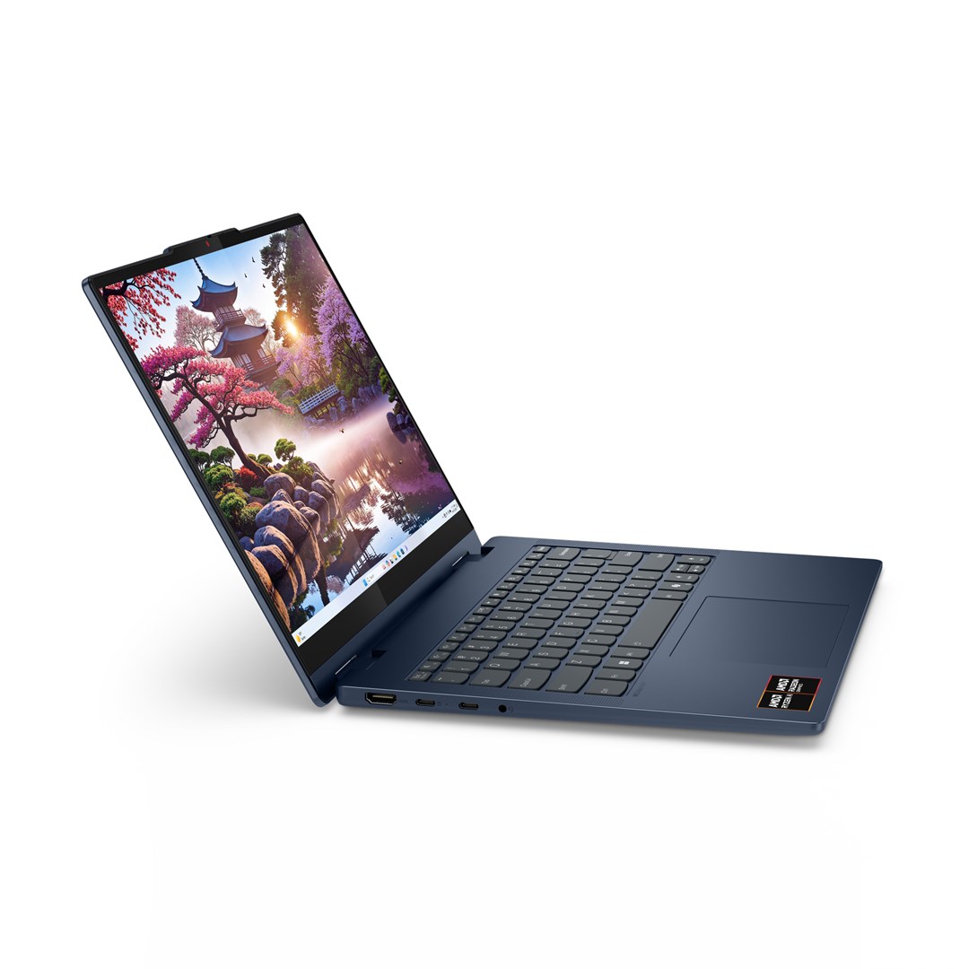 Laptop LENOVO IdeaPad 5 2-in-1 14AKP10 (14" Touchscreen, WUXGA, AMD Ryzen AI 7 350, 16 GB, 1 TB SSD, AMD Radeon Graphics, Windows 11 Home, Non-HR tipkovnica, Plavi)-9