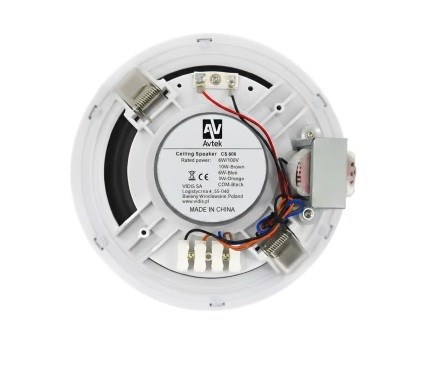 Ugradbeni stropni zvučnik AVTEK CS 606 (6.5", 60W)-4