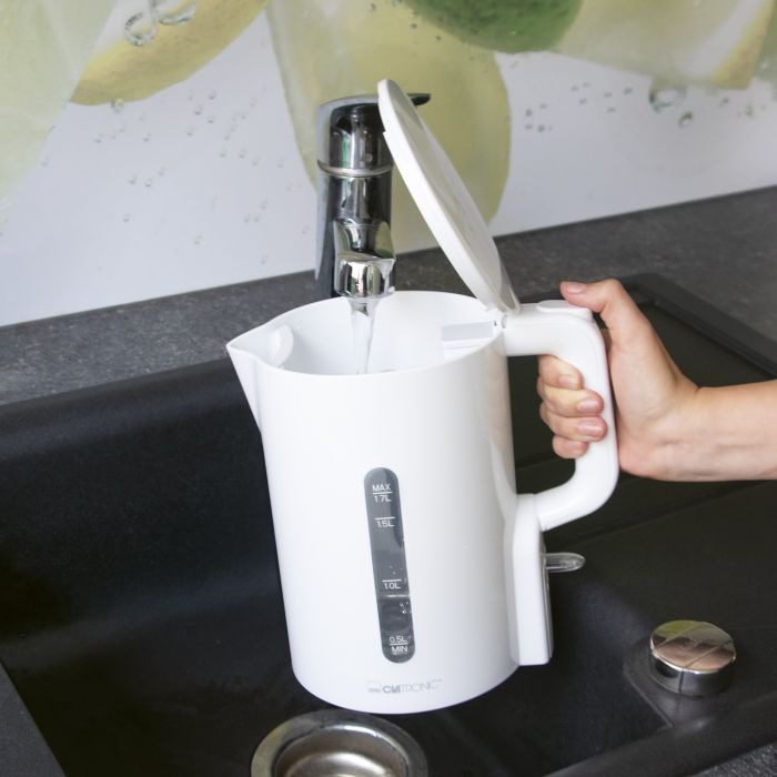 Kuhalo za vodu CLATRONIC WK 3835, 1.7 L, 2200 W, Bijela-1
