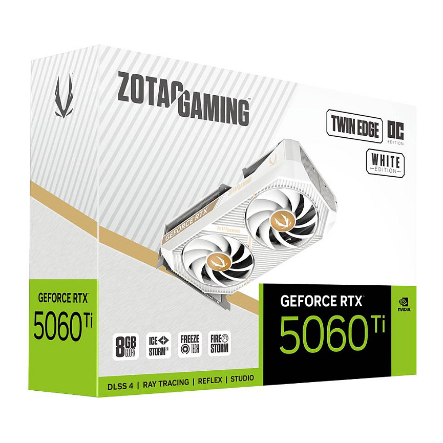 Grafička kartica ZOTAC GAMING GeForce RTX 5060 Ti Twin Edge OC, 8GB GDDR7-6