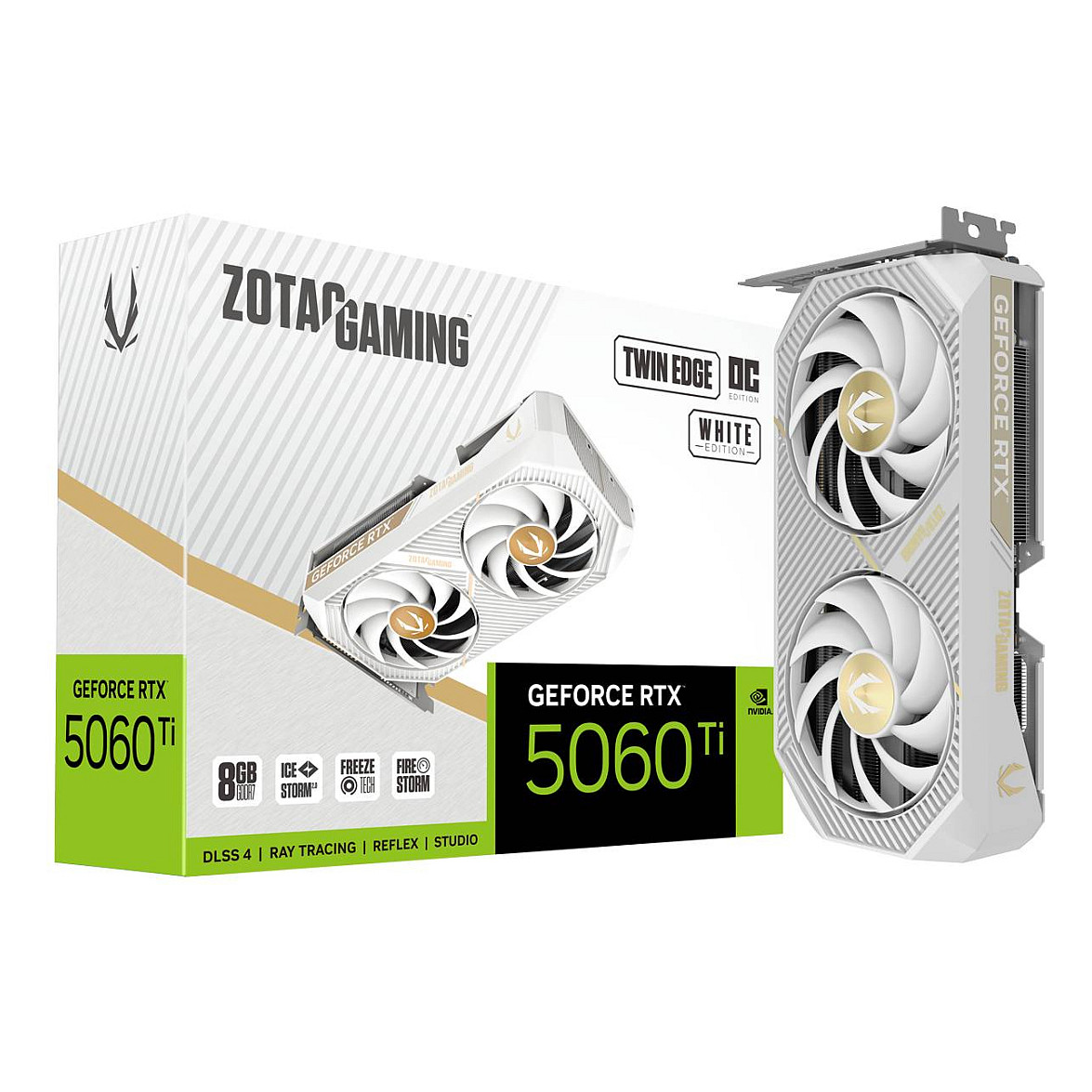 Grafička kartica ZOTAC GAMING GeForce RTX 5060 Ti Twin Edge OC, 8GB GDDR7-7