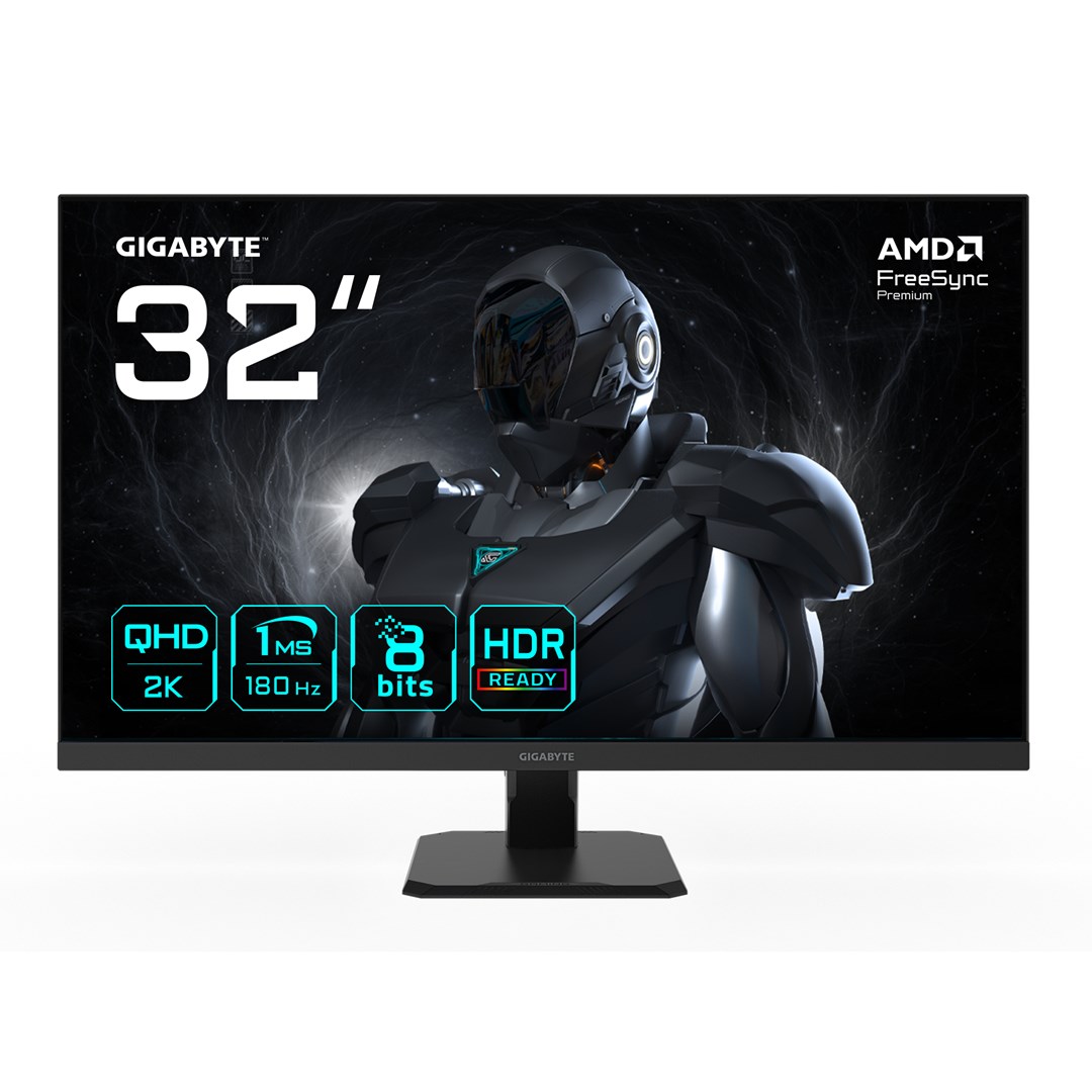 Gaming Monitor GIGABYTE GS32QA (31.5", QHD, 180Hz, 1ms, SS IPS)-0