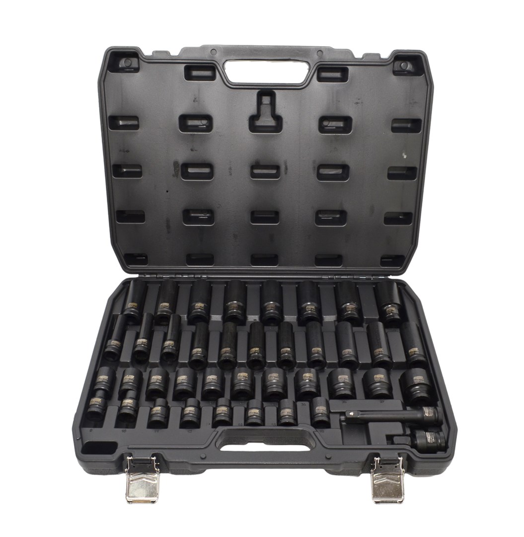 Set udarnih nasadnih ključeva AWTOOLS AW20140 1/2" 40-dijelni