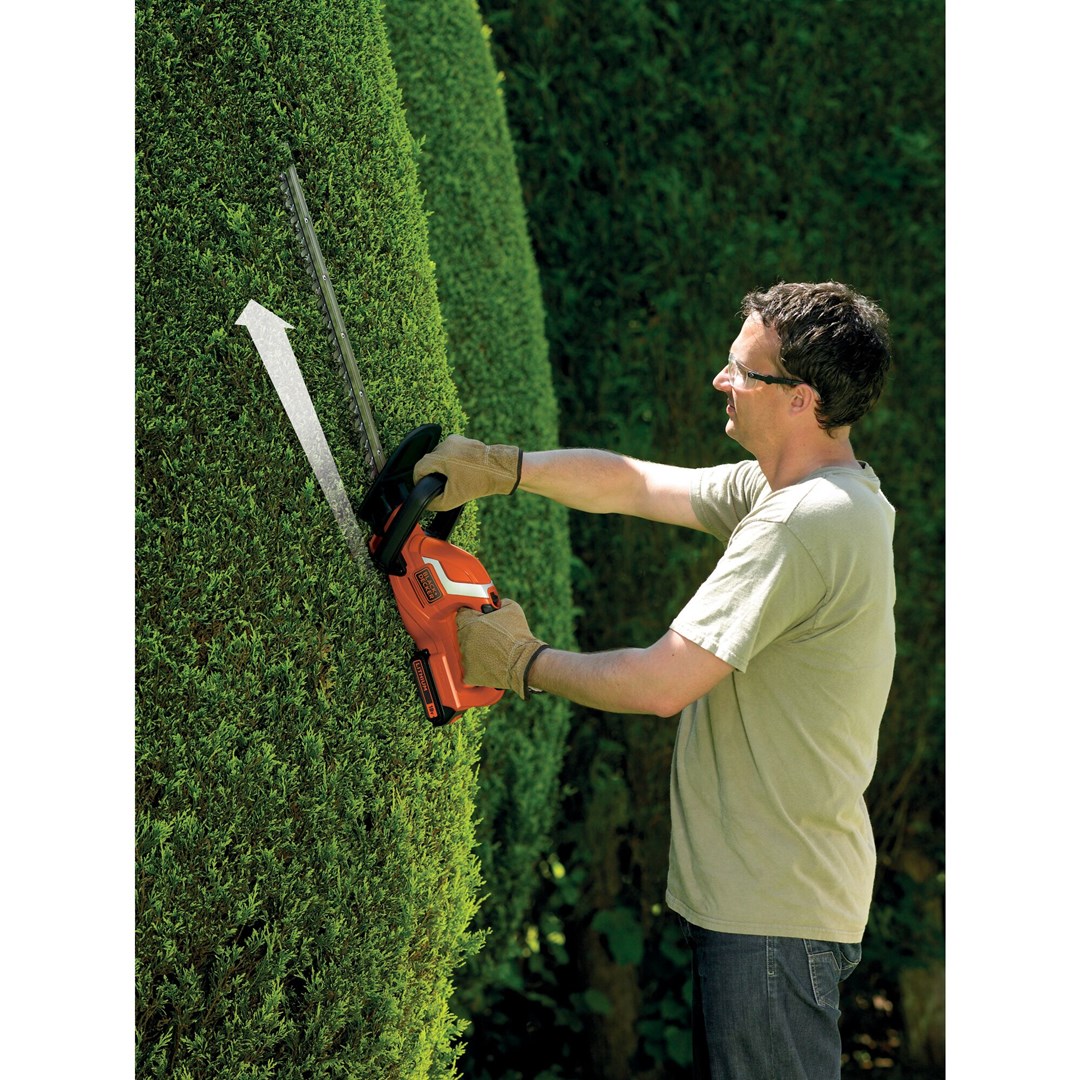 Akumulatorske škare za živicu BLACK+DECKER GTC1845L20-QW (18V, 2.0Ah, 45cm)-3