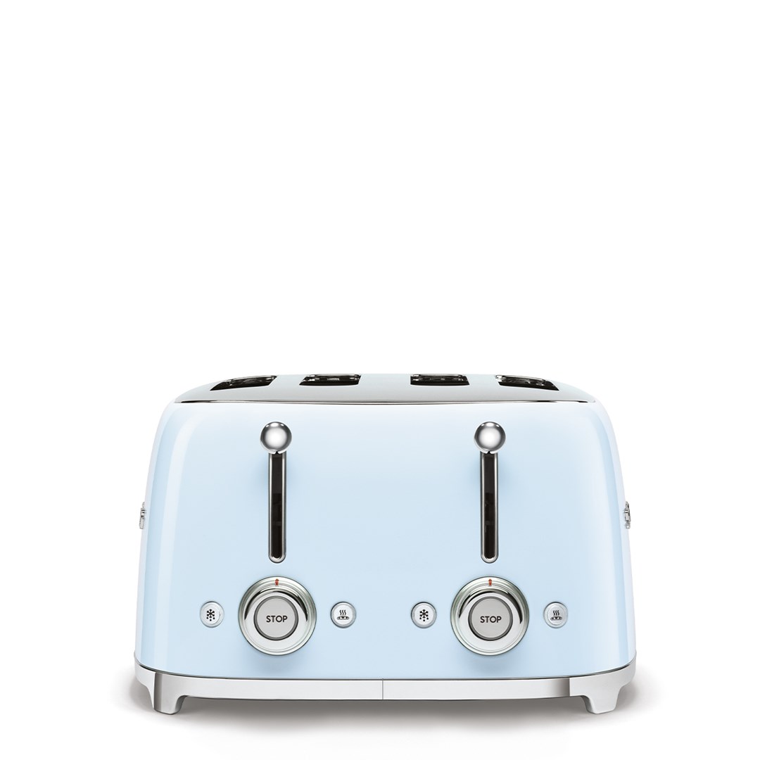 Toster SMEG TSF03 50's Style, 4 utora, Pastelno plava-2