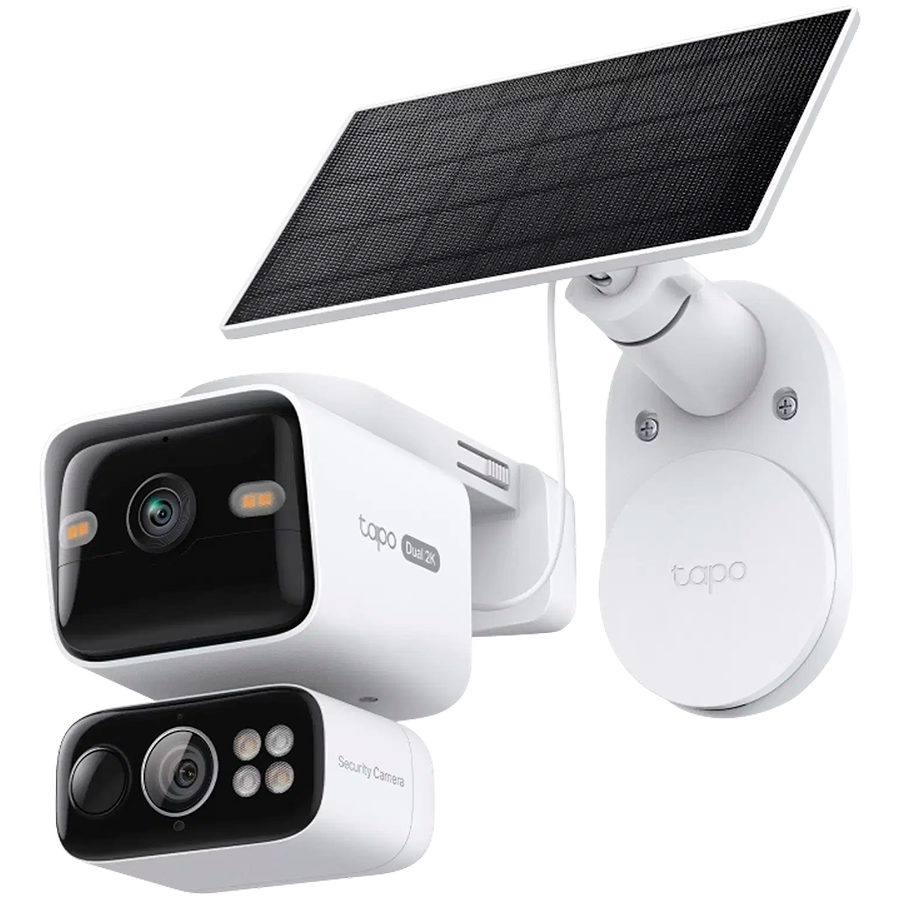 Sigurnosna kamera TP-LINK TAPO C645D KIT, 2K, solarno napajanje, dvostruka leća, 360°