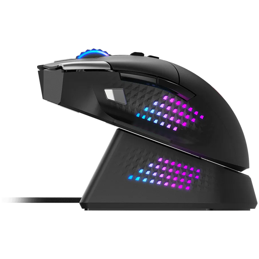 MSI Versa Pro W bežični gaming miš s Dock Pro postoljem-0