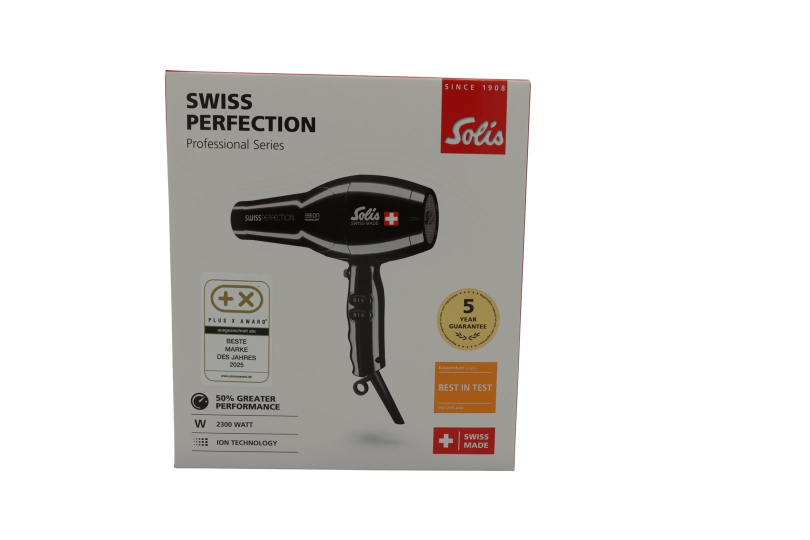 Sušilo za kosu SOLIS Swiss Perfection 440, 2300W, crno-4