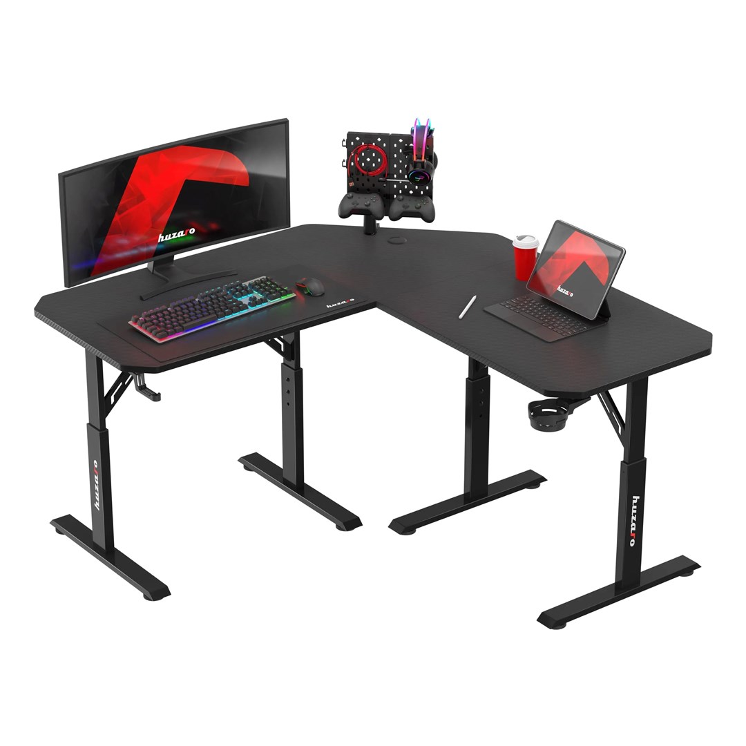 Biurko gamingowe Huzaro Hero 7.3 Black-0