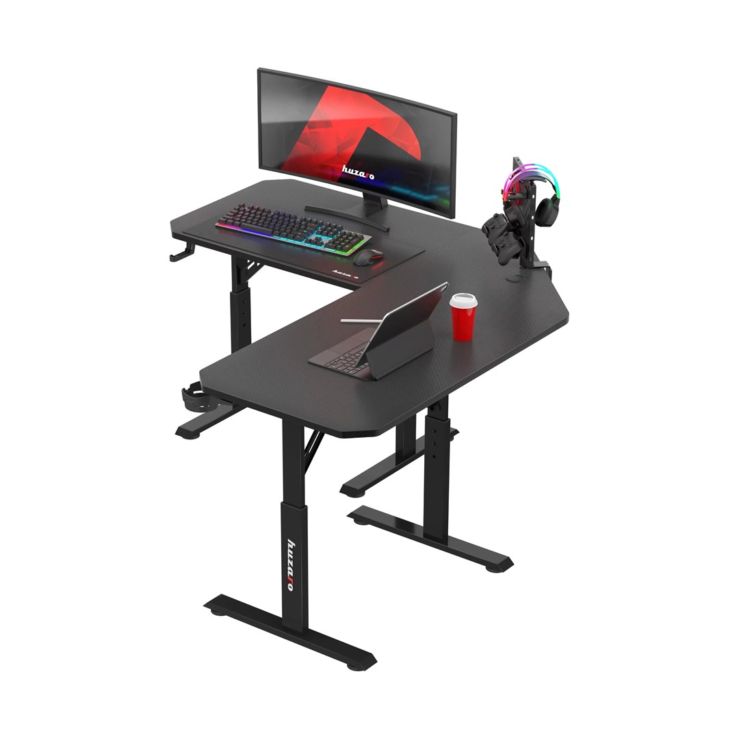 Biurko gamingowe Huzaro Hero 7.3 Black-3