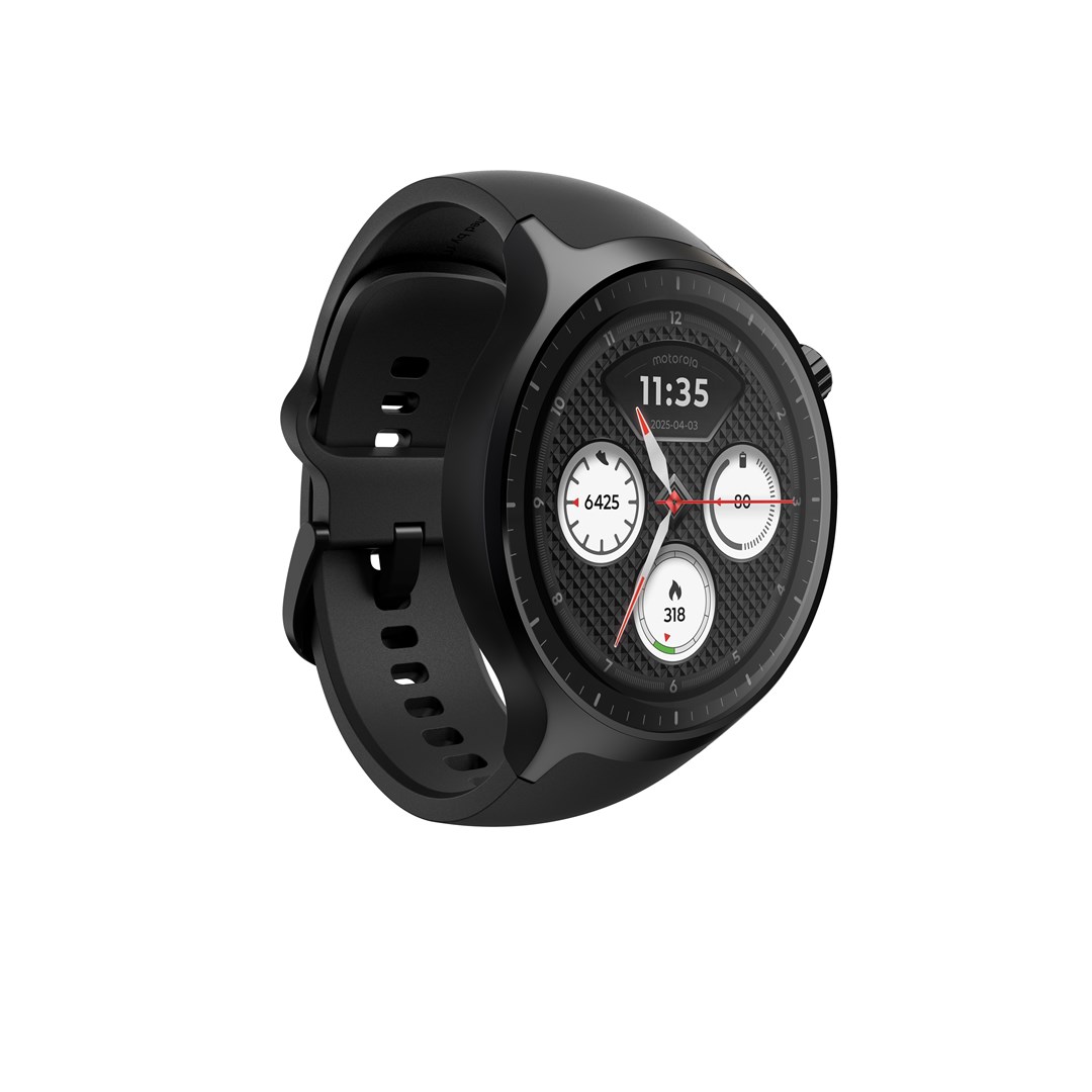Motorola Moto Watch 3.63 cm (1.43") OLED 47 mm Digital Touchscreen Black GPS (satellite)-1