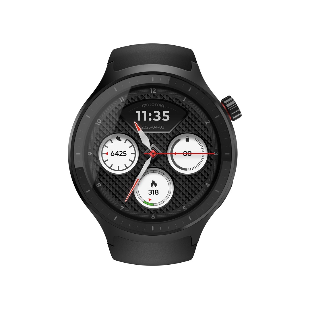 Motorola Moto Watch 3.63 cm (1.43") OLED 47 mm Digital Touchscreen Black GPS (satellite)-0