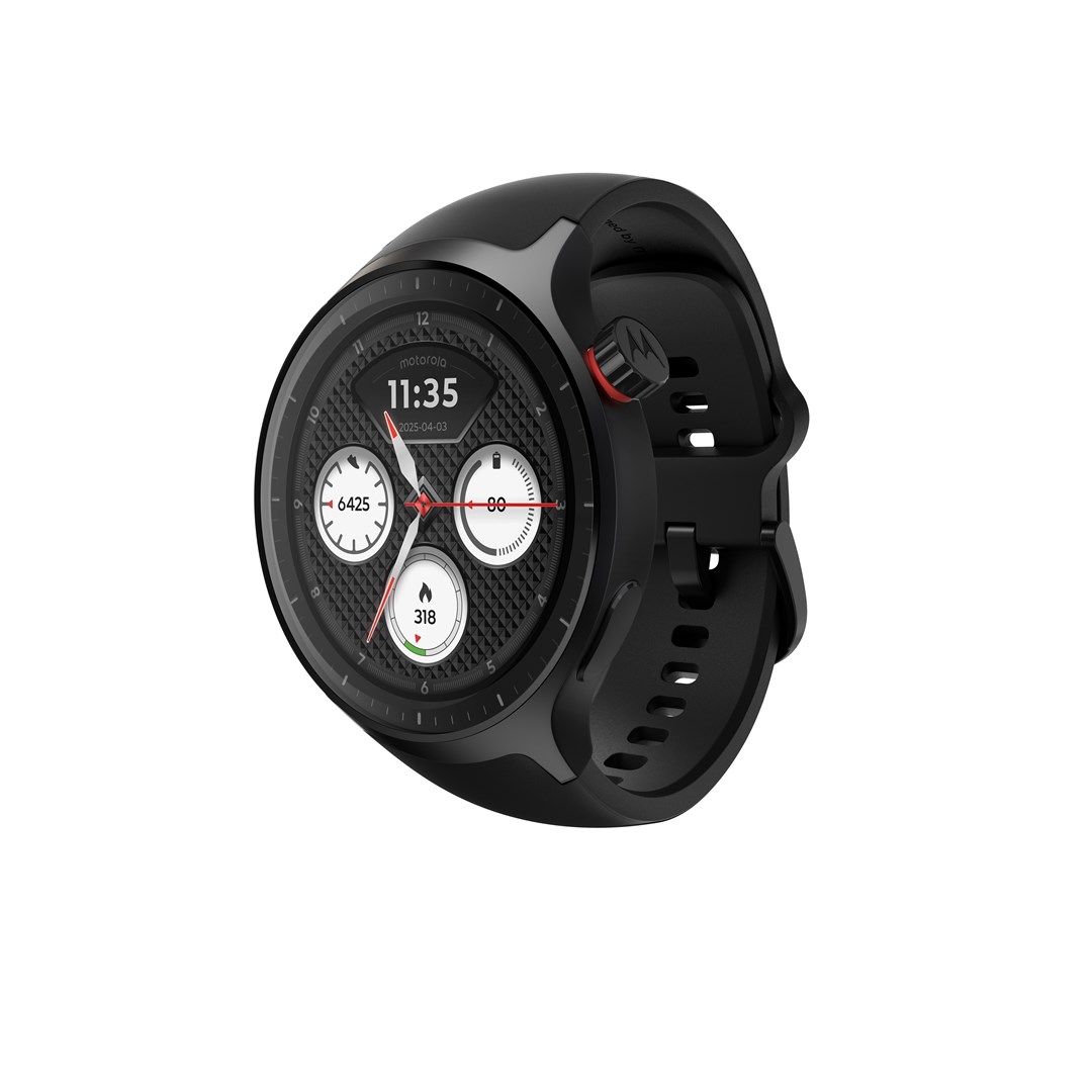 Motorola Moto Watch 3.63 cm (1.43") OLED 47 mm Digital Touchscreen Black GPS (satellite)-2