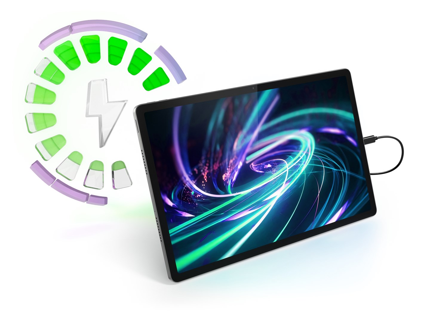 Tablet LENOVO Tab P12 12.7" 3K 8GB/128GB WiFi + Pen (TB373FU, Luna Grey)-12