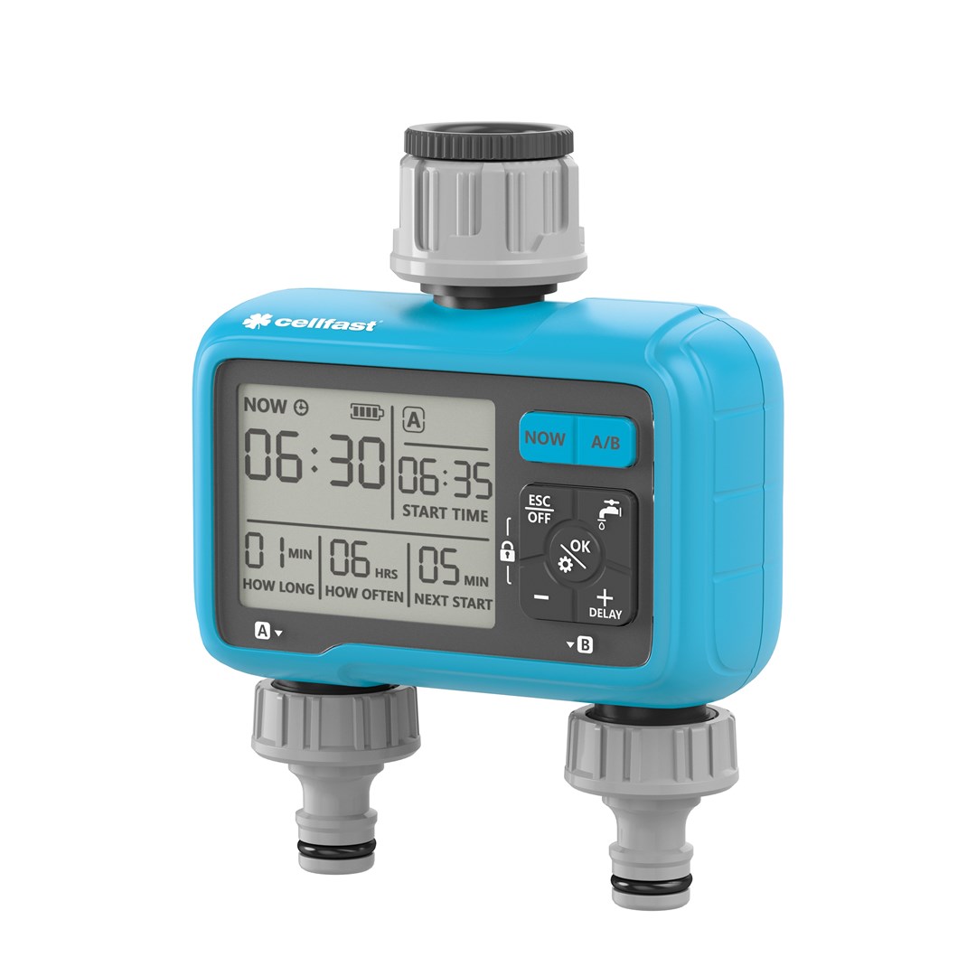 Elektronički programator za navodnjavanje CELLFAST CHRONOS 2-zonski-0