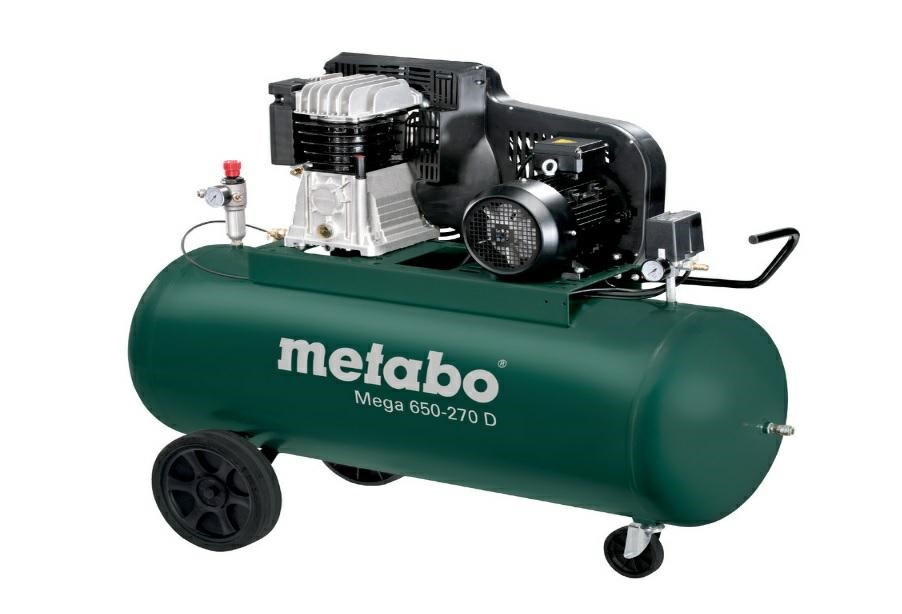Kompresor zraka METABO MEGA 650-270 D (4 kW, 270 L, 11 bar)-1