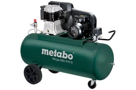 Kompresor zraka METABO MEGA 650-270 D (4 kW, 270 L, 11 bar)-0