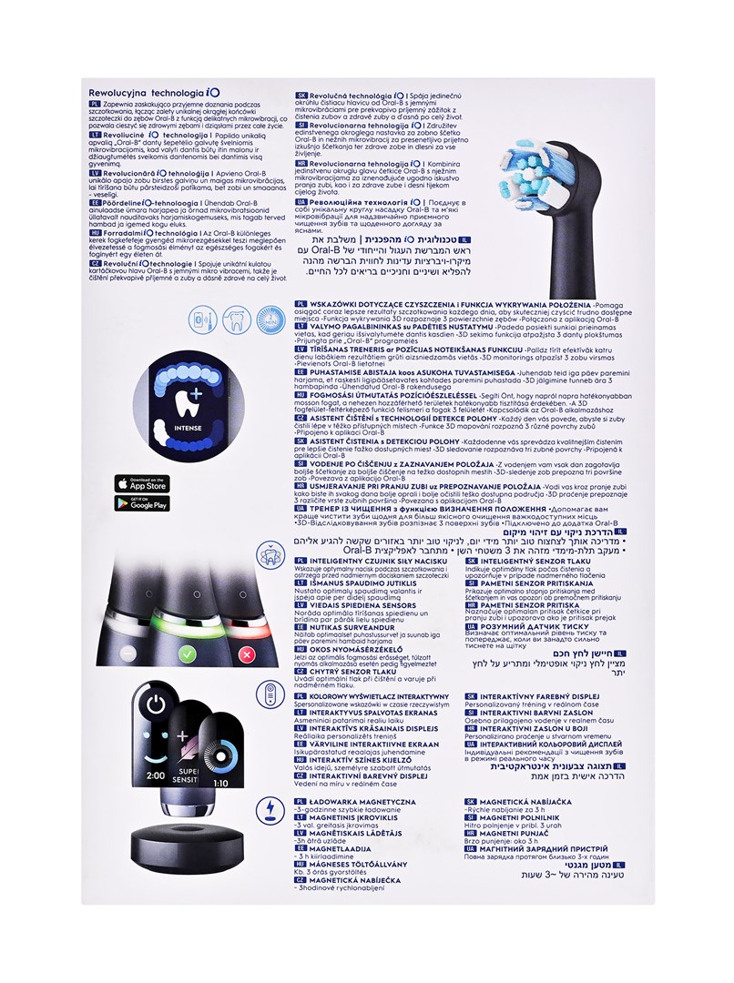 Električna zubna četkica ORAL-B iO Series 9 Black Onyx-10