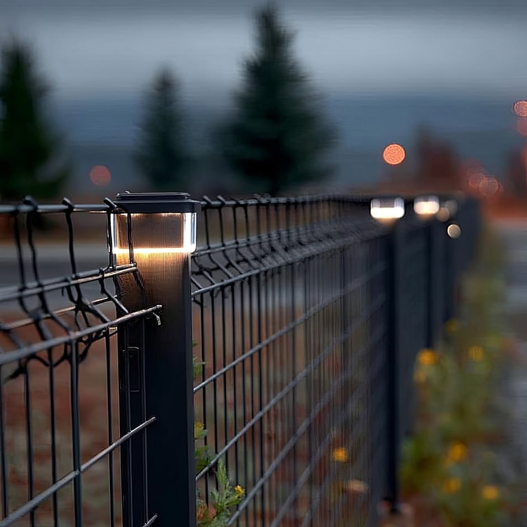 Solarna LED lampa za stup GREENBLUE GB128 WW (100x100mm, 3200K)-6