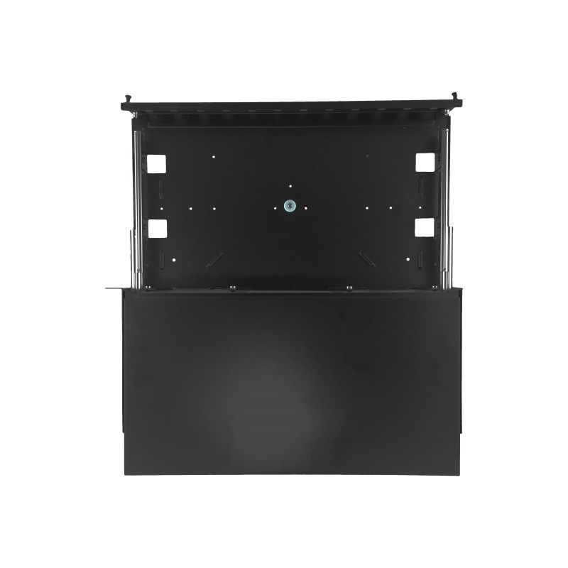 ALANTEC optički prespojni panel 19" 1U teleskopski, 24x SC Duplex / LC Quad, FOP-1U-24SCD-C-P-0
