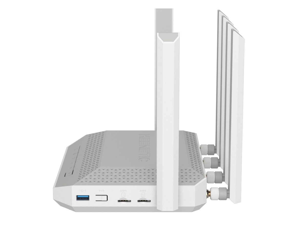 Keenetic Hero 5G (KN-4110) wireless router 2.5 Gigabit Ethernet Dual-band (2.4 GHz / 5 GHz) Grey, White-9