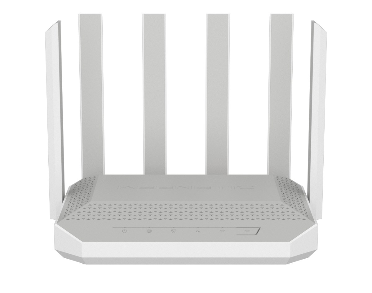 Keenetic Hero 5G (KN-4110) wireless router 2.5 Gigabit Ethernet Dual-band (2.4 GHz / 5 GHz) Grey, White-0