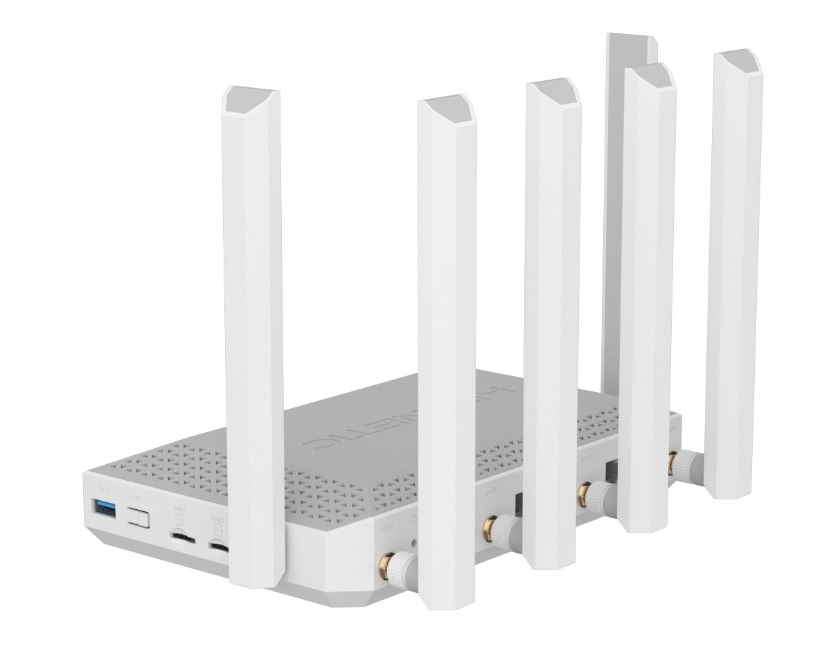 Keenetic Hero 5G (KN-4110) wireless router 2.5 Gigabit Ethernet Dual-band (2.4 GHz / 5 GHz) Grey, White-10